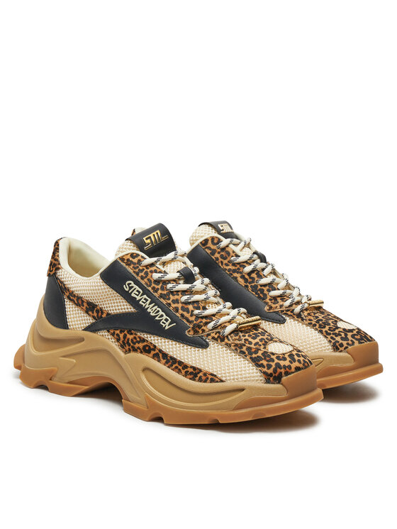 Steve Madden Snīkeri Steve Madden Zoomz-L SM11003503 Brūns