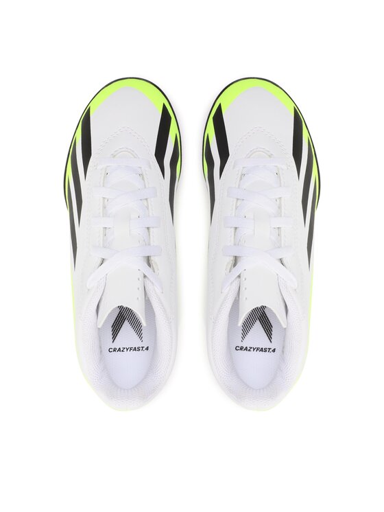 Zapatos de ftbol adidas X Crazyfast.4 Turf Boots IE4066 Blanco | Zapatos.es