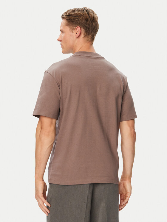 HUGO HUGO Camiseta Dapolina 50488330 Marrón Regular Fit