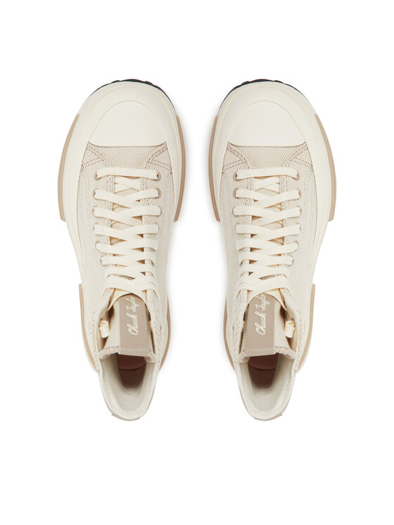 Converse Snīkeri Converse Run Star Legacy Cx Platform Crafted Laces A10654C Bēšs