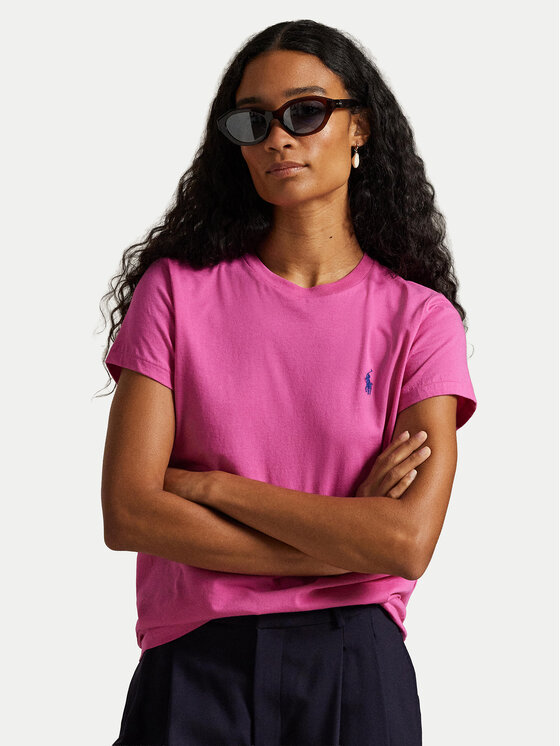 Polo Ralph Lauren Polo Ralph Lauren Camiseta 211B14605018 Rosa Classic Fit