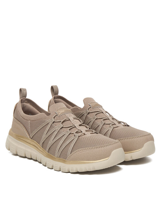 Skechers Снікерcи Skechers Graceful 100888/TPGD Бежевий