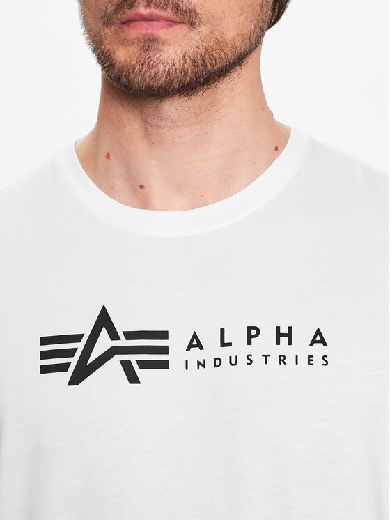 Alpha Industries Alpha Industries Комплект футболок Alpha Label 118534 Білий Regular Fit
