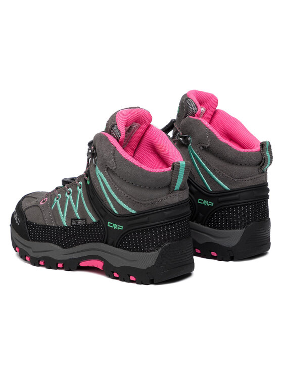 CMP Scarpe da trekking CMP Kids Rigel Mid Trekking Shoes Wp 3Q12944 Grigio