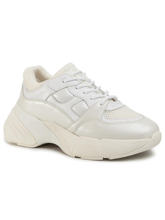 PINKO Laisvalaikio batai Pinko Rubino 2 Sneaker PE 20 BLKS1 1H20PQ Y5ZM Balta