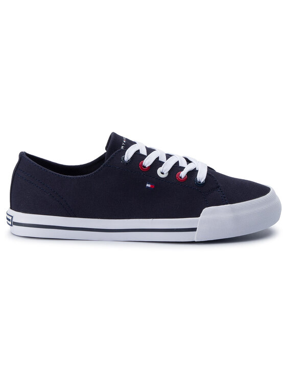 Tommy Hilfiger Kedai Tommy Hilfiger Tommy Essential Sneaker FW0FW04139 Tamsiai mėlyna