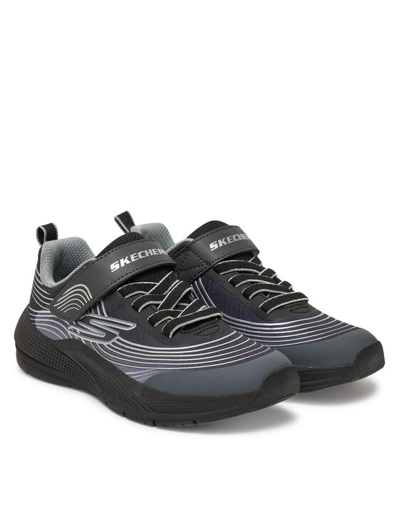 Skechers Сникърси Skechers Microspec Advance- 403926L/BKSL Черен