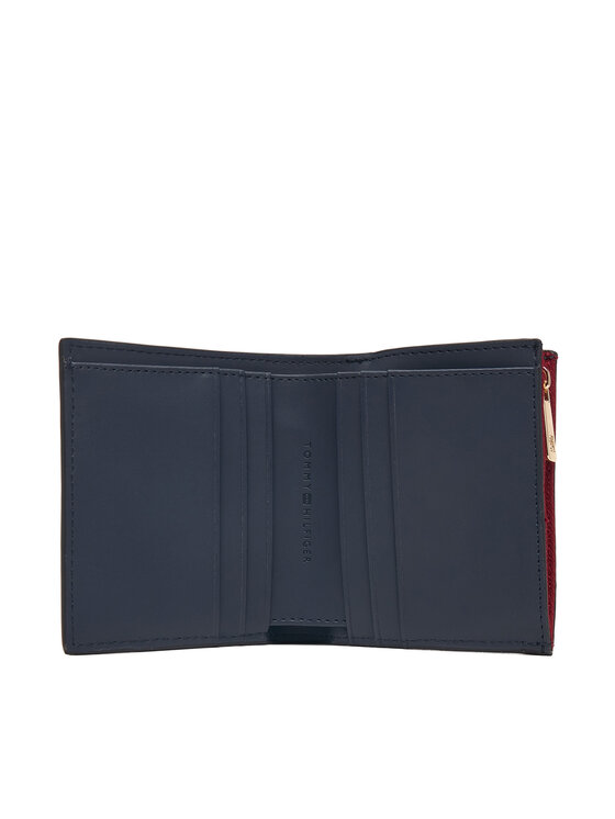 Tommy Hilfiger Portofel Tommy Hilfiger Th Libre Bifold AW0AW18934 Roșu