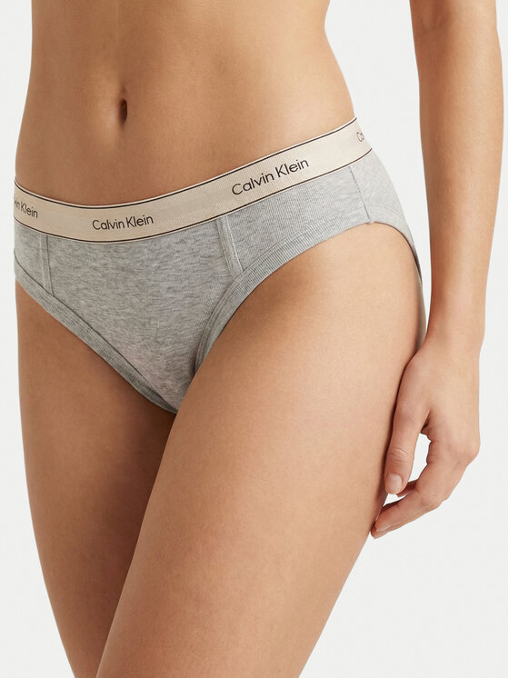 Calvin Klein Calvin Klein Tangas LV00QF8771 Gris
