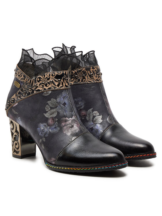 Laura Vita Členková obuv Laura Vita Ledao 11 Čierna