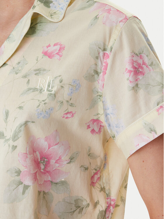 LAUREN RALPH LAUREN LAUREN RALPH LAUREN Піжама ILN12493 Жовтий Regular Fit