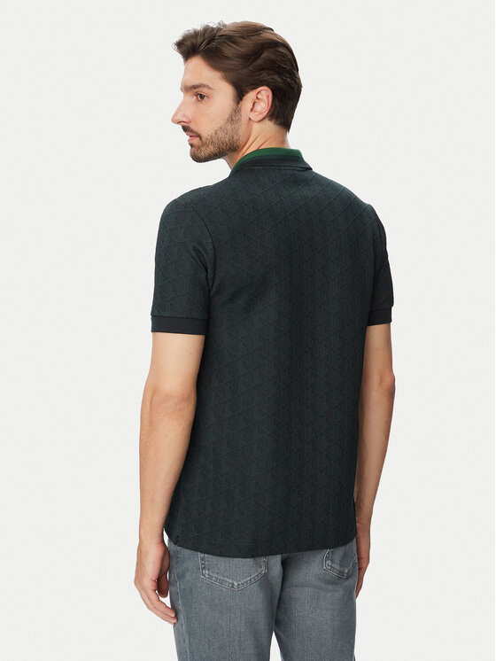 Lacoste Lacoste Polo DH1417 Verde oscuro Classic Fit