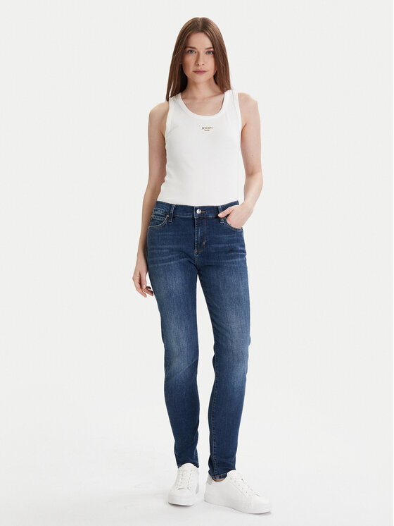 JOOP! Jeans JOOP! Jeans Топ 30046103 Білий Slim Fit