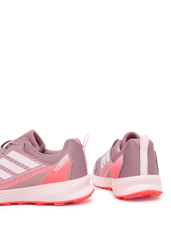 adidas Trekingová obuv adidas Terrex Tracefinder Trail Running Shoes Junior KI5800 Ružová