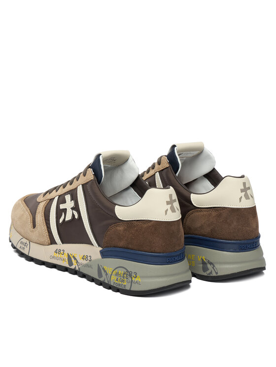 Premiata Sneakersy Premiata Lander Var 7704 Hnedá