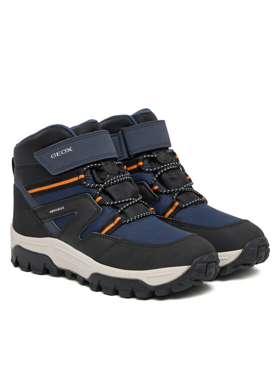 Geox Škornji za sneg Geox J Himalaya B Abx J46FRD 050FU C0659 D Mornarsko modra