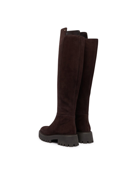 MICHAEL Michael Kors Cizme MICHAEL Michael Kors Asher 40F5ASFB5S Maro închis