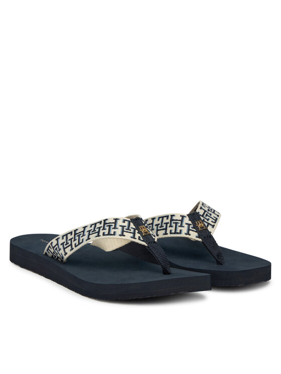 Tommy Hilfiger Flip flop Tommy Hilfiger Th Corporate Sandal FW0FW09610 Bleumarin