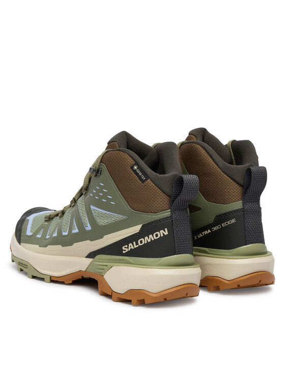 Salomon Bakancs Salomon X Ultra 360 Edge Mid GTX L49098800 Zöld