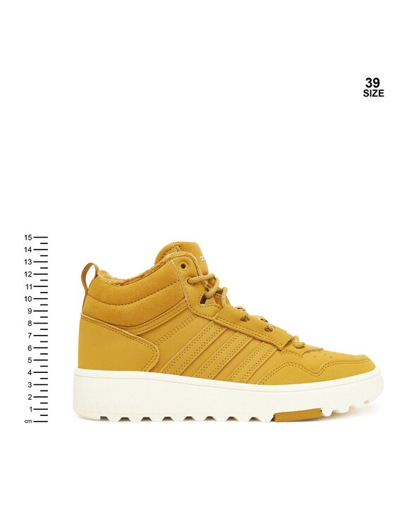 adidas Sneakersy adidas Hoops 4.0 Mid JQ5365 Žltá