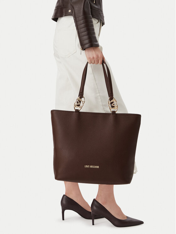 LOVE MOSCHINO Táska LOVE MOSCHINO JC4005PP1PLB0300 Barna