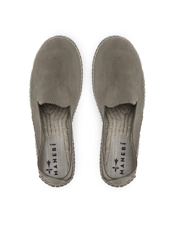 Manebi Espadrilės Manebi Flat Espadrilles R 4.4 C0 Žalia