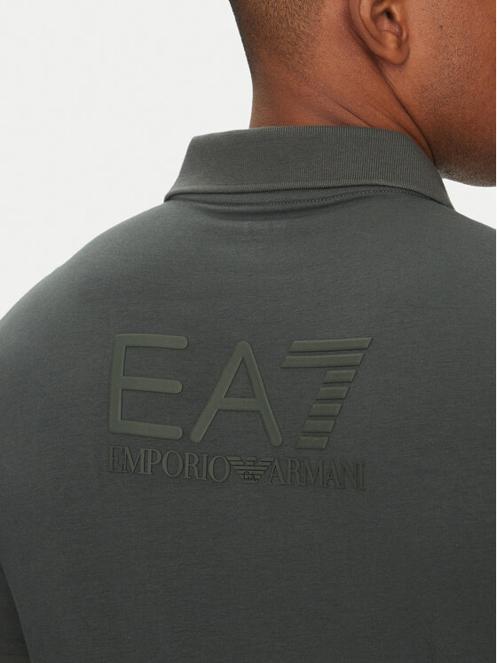 EA7 Emporio Armani EA7 Emporio Armani Поло 7M000228 AF10373 U8109 Сірий Regular Fit