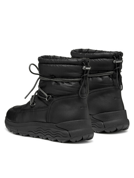 Geox Sniega zābaki Geox D Spherica 4X4 B Abx D4626A 0FU85 C9999 Melns