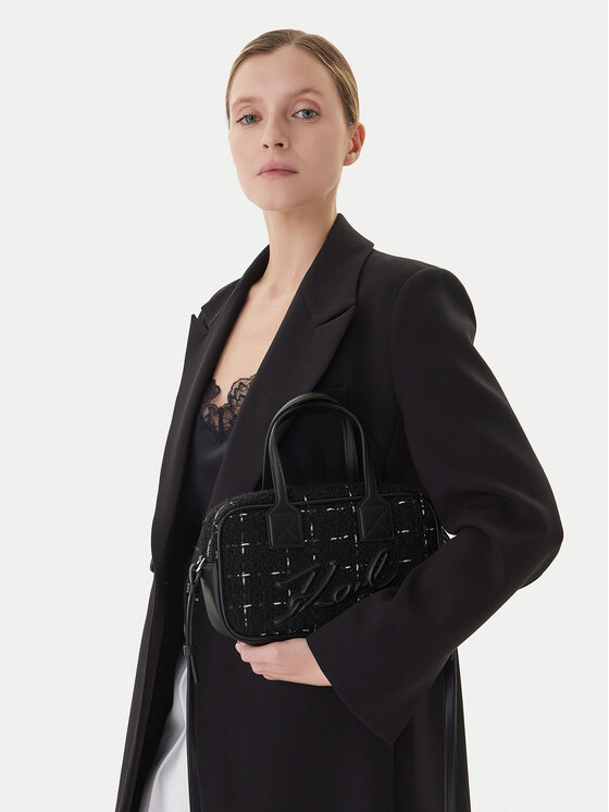 KARL LAGERFELD Kabelka KARL LAGERFELD A4W30259 Černá