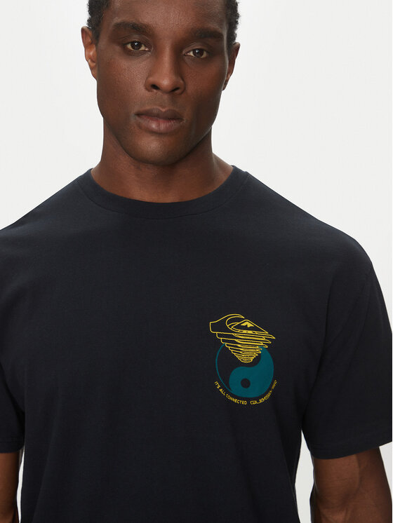 Quiksilver Quiksilver Футболка EQYZT08033 Чорний Regular Fit