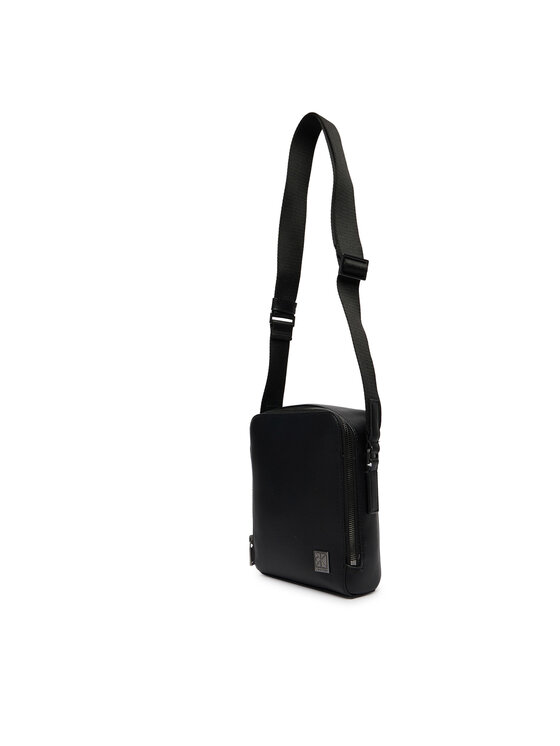 Calvin Klein Geantă crossover Calvin Klein Emblem Hw Reporter LV04D3293G Negru