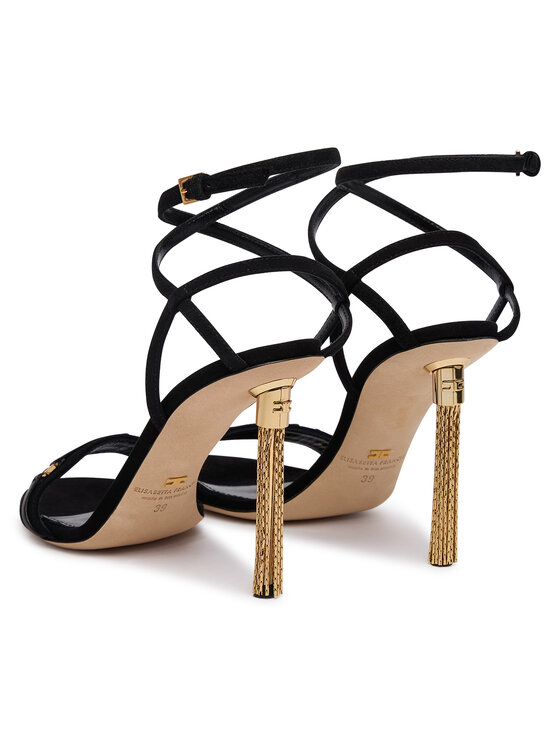 Elisabetta Franchi Босоніжки Elisabetta Franchi SA-71L-66E2-V760 Чорний