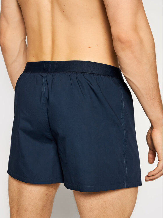 Tommy Hilfiger Tommy Hilfiger Boxerek Cotton Woven Boxer Icon 1U87905489 Sötétkék