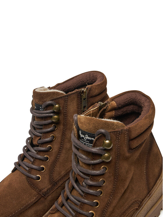 Pepe Jeans Outdoorová obuv Pepe Jeans PMS50250 Hnedá