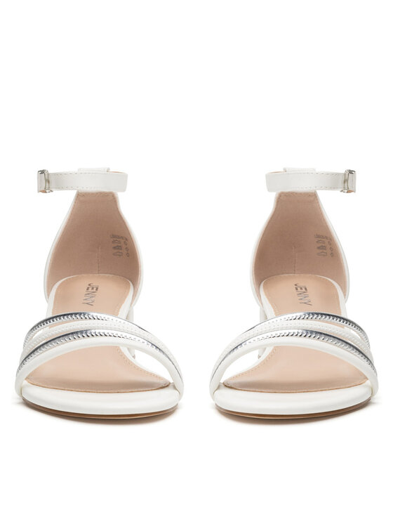 JENNY Sandály JENNY LS6026-06 Bílá