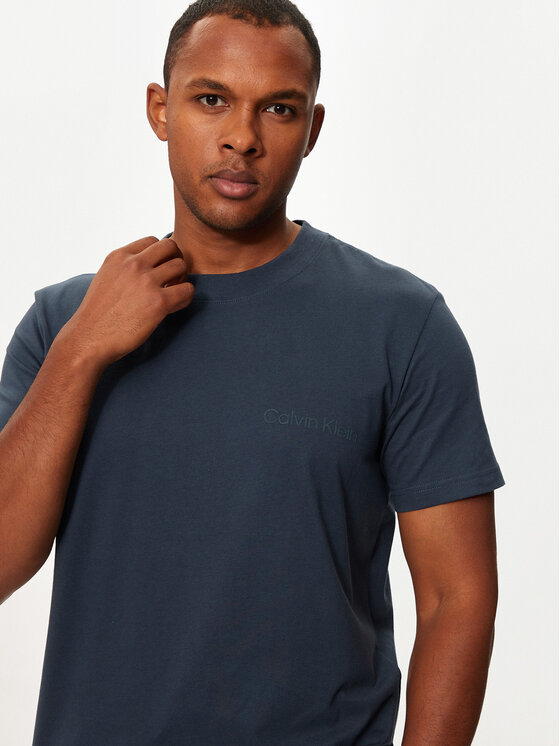 Calvin Klein Jeans Calvin Klein Jeans Marškinėliai Institutional J30J326402 Mėlyna Regular Fit