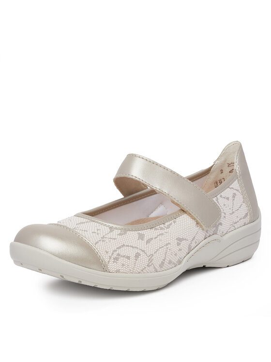 Remonte Polobotky Remonte R7627-81 Béžová