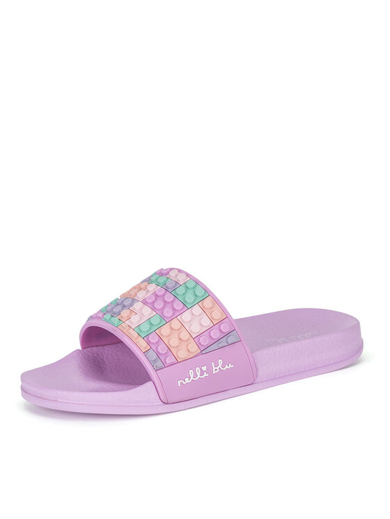 Nelli Blu Шльопанці Nelli Blu P3047043D Рожевий
