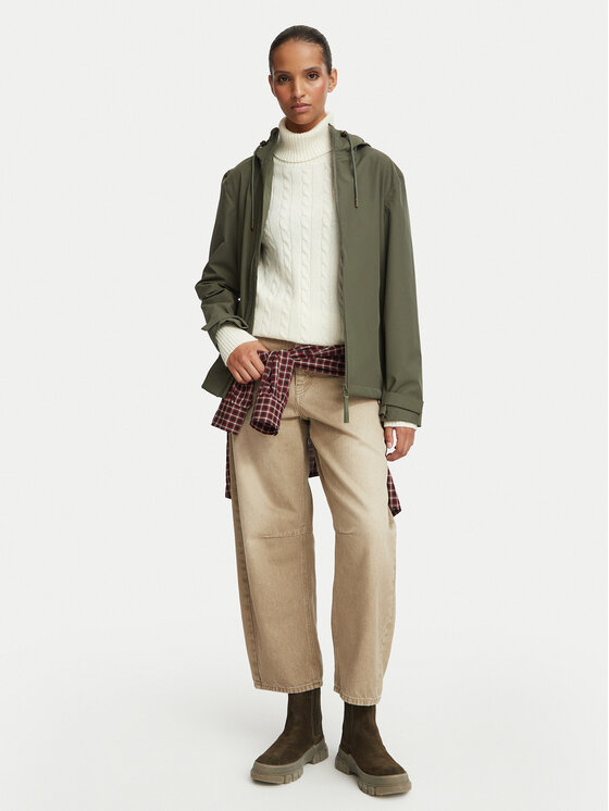 Hunter Hunter Esőkabát HARW0004261 Khaki Regular Fit
