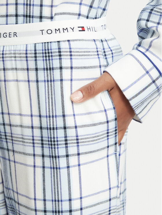 Tommy Hilfiger Tommy Hilfiger Pijama UW0UW06155 De color Relaxed Fit