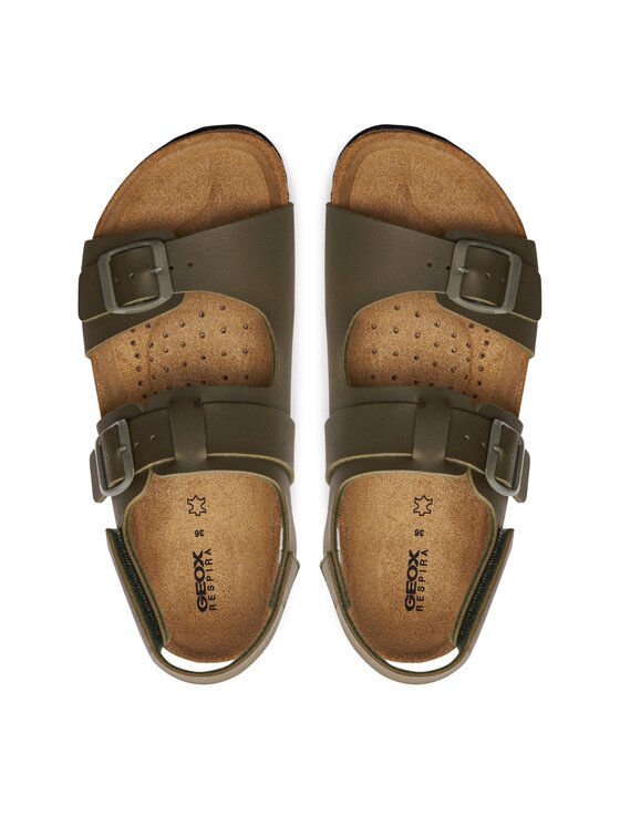 Geox Szandál Geox J Ghita Boy J358LD 000BC C3009 D Khaki
