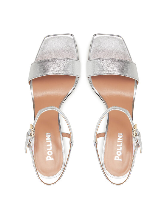 Pollini Босоніжки Pollini SA16328C0MTH0902 Срібний