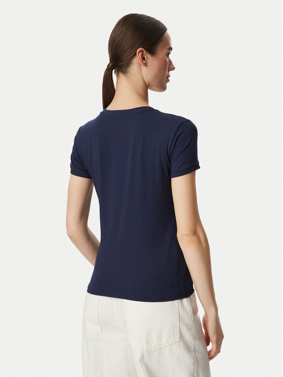 Guess Guess Camiseta W6YI12 K3751 Azul marino Regular Fit
