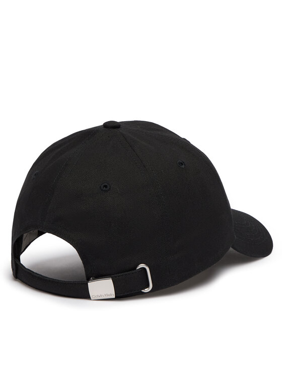 Calvin Klein Cappellino Calvin Klein Monologo Woven Patch Bb Cap LV04D5077G Nero