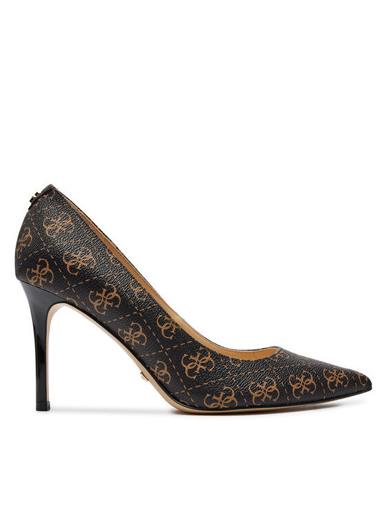 Guess Обувки на ток Guess Dabbey 2 FLTDB2 FAL08 Кафяв