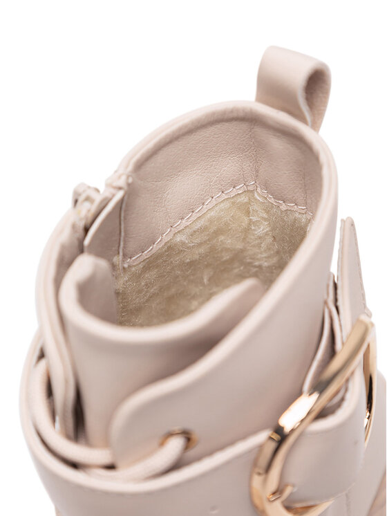 DeeZee Botines planos DeeZee WS6116-11 Beis