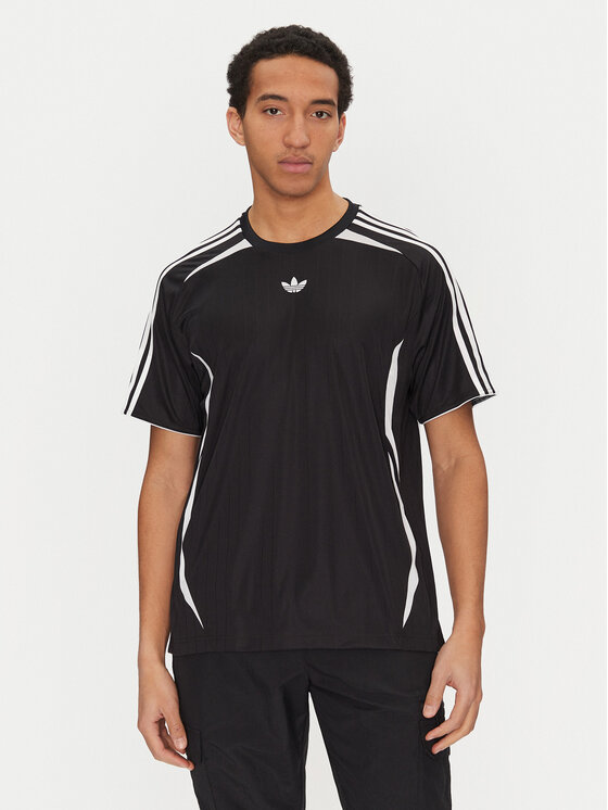 adidas adidas T-Shirt adicolor Teamgeist JC6229 Μαύρο Loose Fit