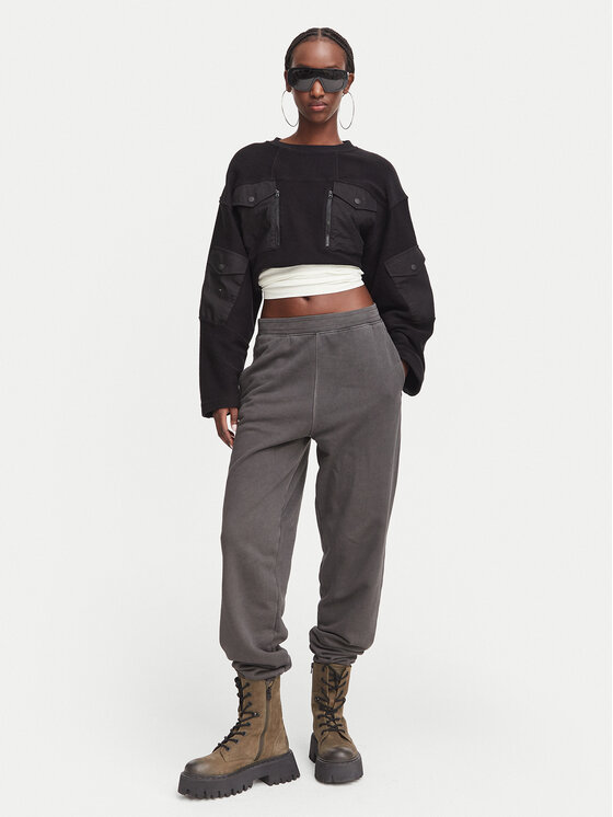 G-STAR G-Star Raw Παντελόνι φόρμας Unit D30069-D969 Σκούρο γκρι Relaxed Fit