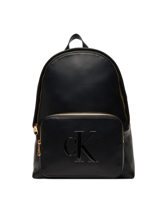 Calvin Klein Nahrbtnik Calvin Klein Bold Ck Backpack LV04F3233G Črna