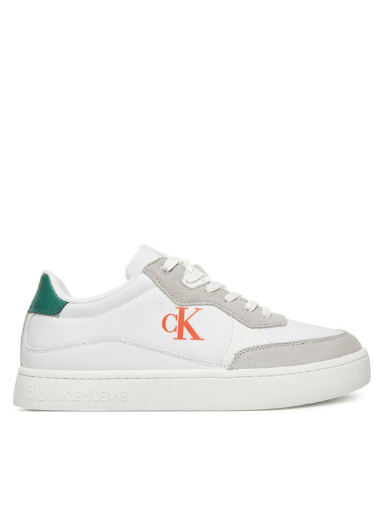 Calvin Klein Jeans Сникърси Calvin Klein Jeans Classic Cupsole Mg Nylon Mix YM0YM01304 Бял